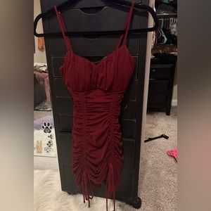 Red Windsor dress